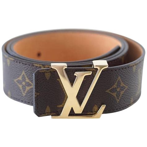 gold louis vuitton belt buckle